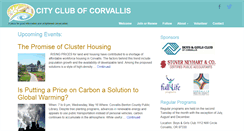 Desktop Screenshot of cityclubofcorvallis.org