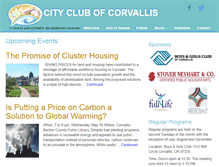 Tablet Screenshot of cityclubofcorvallis.org